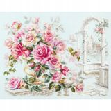 Magic Needle Kruissteek Set - Rozen voor de Prinses - 40x30cm