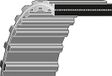 RATIOPARTS 8-893 aandrijfriem type 8-1760DS8M25 tandriem