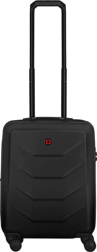 Wenger Prymo Carry-On Hardside Case Expandable Black Zwart 55cm