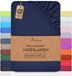 NatureMark Microvezel Hoeslaken 180x200cm Marineblauw