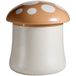 Hutzler paddenstoelpot bruin