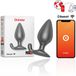 ONINDER Vibrating Anal Plug Black