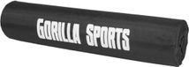 Gorilla Sports Pad de barre - Pad pour barre - 40 cm - Velcro - Noir