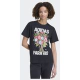 Adidas Sportswear Adidas X Farm Rio Graphic T-Shirt - Dames - Zwart
