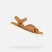 GEOX XAND 2S DAMES Sandalen - COGNAC - Maat 40