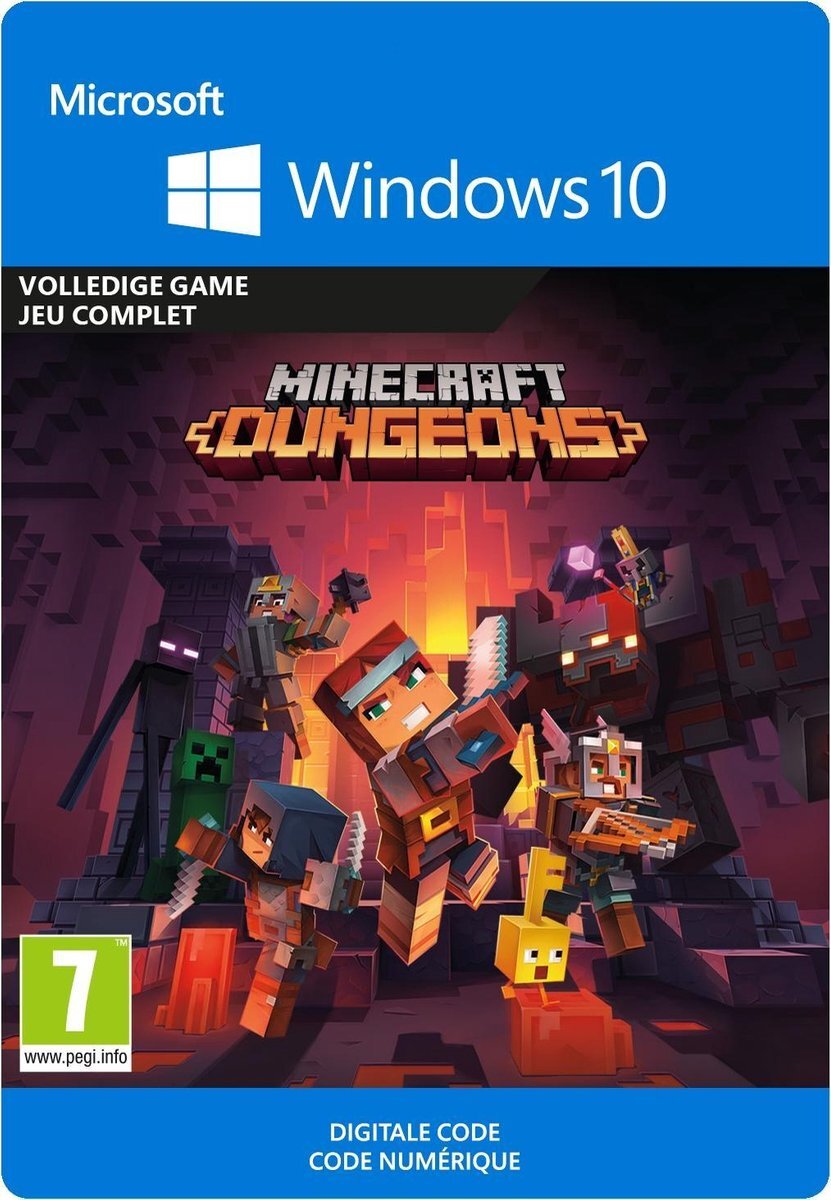 delete Minecraft Dungeons - Windows 10 download