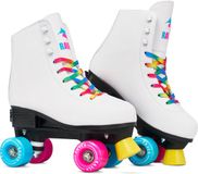 Raven IRIS Verstelbare Rolschaatsen Wit Maat 31-34