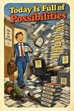 Today Is Full of Possibilities: A Sarcastic Office Humor Notebook