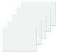 SIGEL SY510 5-pack witte papieren bureauonderlegger, tekenblok blanco, ca. DIN A2 - extra groot 59,5 x 41 cm, 50 vellen, 80 g