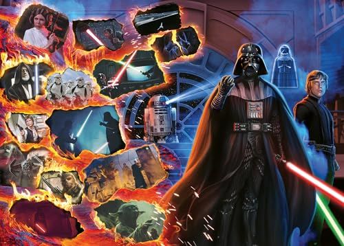 Ravensburger Puzzle 12000267 - Darth Vader - Puzzel van 1000 stukjes voor volwassenen en kinderen vanaf 14 jaar, Star Wars-cadeaus