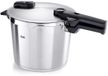 Fissler Vitaquick Premium Snelkookpan - 8 liter - Inox - 26 cm - Incl. stoominzet en driepoot