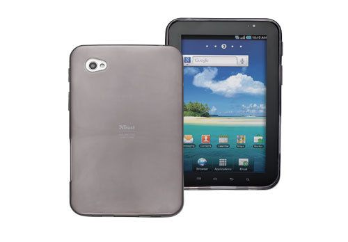Trust Silicone Skin for Galaxy Tab / - / - / transparent grey