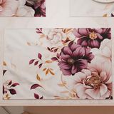 PETTI Artigiani Italiani - Amerikaanse placemats met digitale print, Amerikaanse placemats van stof en wasbaar (set van 6-30 x 45 cm) Dalian, 100% Made in Italy