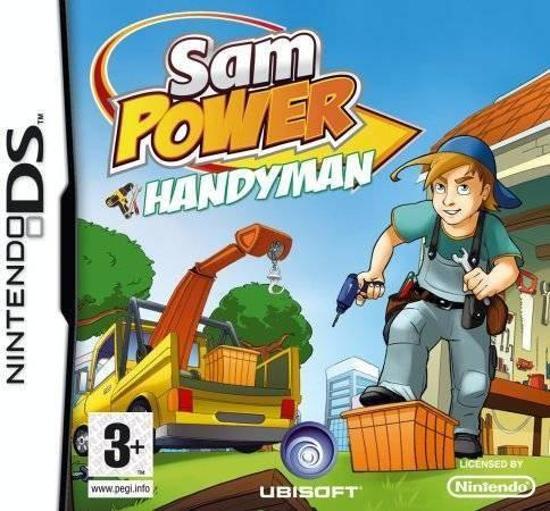 Ubisoft Sam Power Handyman /NDS Nintendo DS