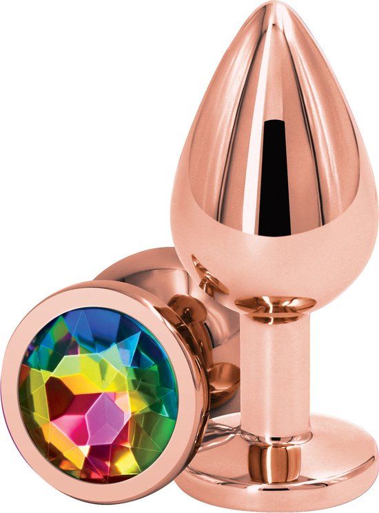 NS Novelties Rear Assets Rose Gold M - Buttplug - Meerkleurig