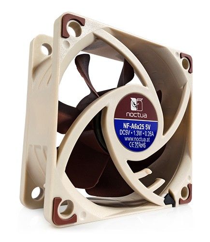 Noctua NF-A6x25 5V - Ventilator - Wit