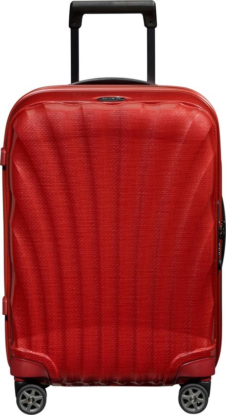 Samsonite Samsonite C-Lite Spinner 55 chili red Harde Koffer Rood