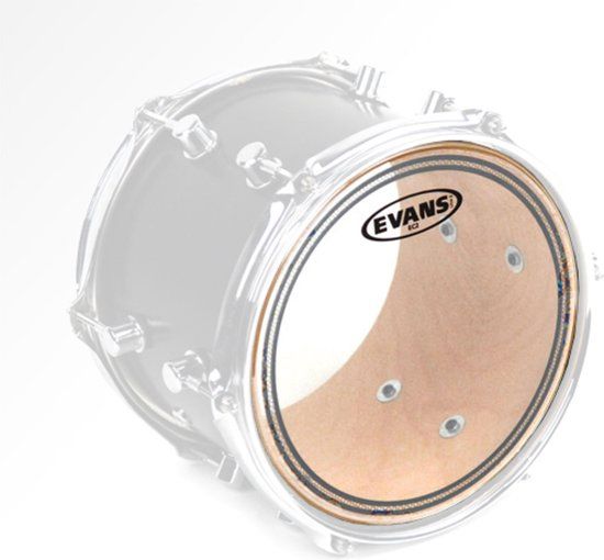 Evans EC2 Clear SST 6" Tom Batter - TT06EC2S