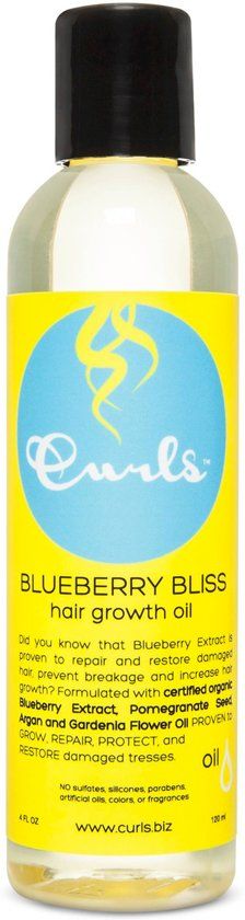 Curls Blueberry Bliss Hair Growth Oil - 120ml