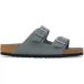 Birkenstock Sandales en cuir suédé souple Arizona avec semelle flexible