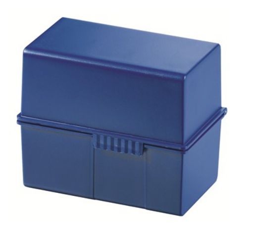 HAN Kaartenbak A6 - Blauw