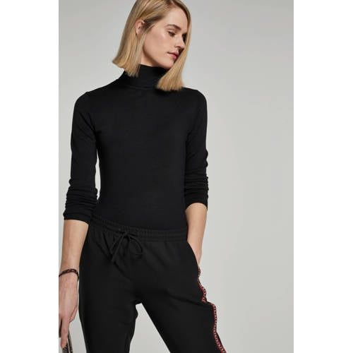 ICHI IHMAFA Fine Knit Sweater - Black