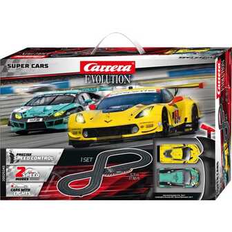 Carrera Evolution Super Cars Racebaanset - Racebaan - Schaal 1:24 - Vanaf 8 jaar