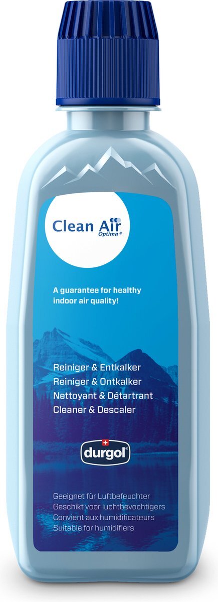 CLEANAIR Clean Air Optima® Reiniger & Ontkalker - Geschikt voor Luchtbevochtigers en Luchtwassers