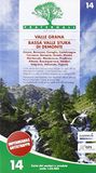 Carta Fraternali Wandelkaart Bassa Valle Stura di Demonte - Val Grana