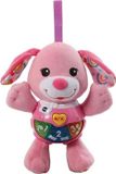 VTech Baby Chant'toutou, peluche interactif, rose, avec chansons et mélodies, et effets sonores