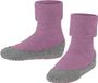 FALKE Cosyshoe Minis Noppen op de zool wol huissokken kinderen roze - maat 27-28
