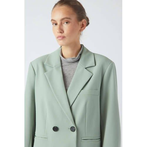 YAS oversized blazer mintgroen