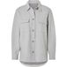 ESMARA chemise pour femme en tissu polaire doux et chaud. (Gris, S (36/38))