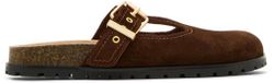 Steve Madden Dames Muiltjes Atticus Bruin