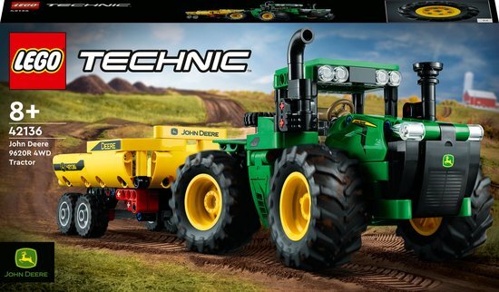 lego Technic John Deere 9620R 4WD Tractor - 42136