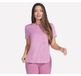 Skechers GO DRI Swift Tuniek T-shirt TS105-ROS, damesmodel