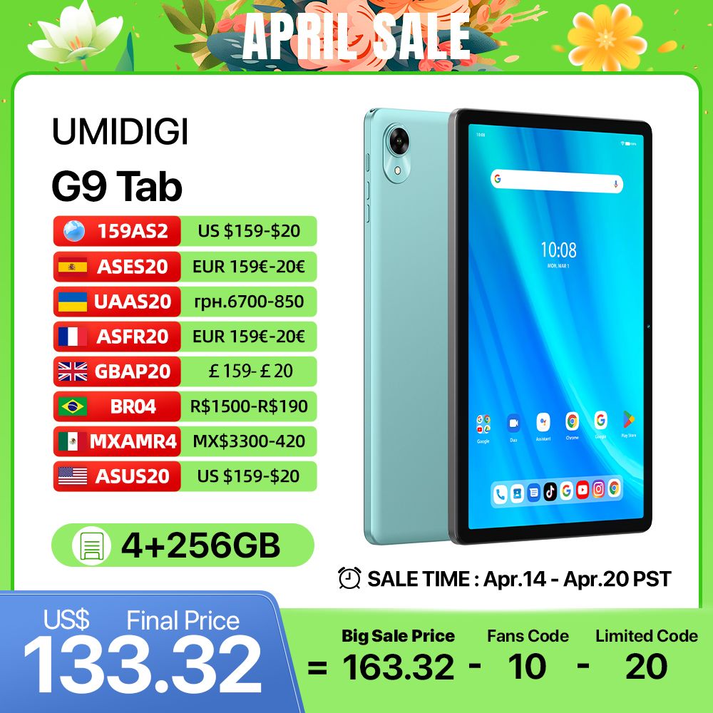 UMIDIGI G9 Tab /  / 256GB /
