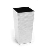 Siena Garden Plantenbak Nizza wit kunststof 25 cm