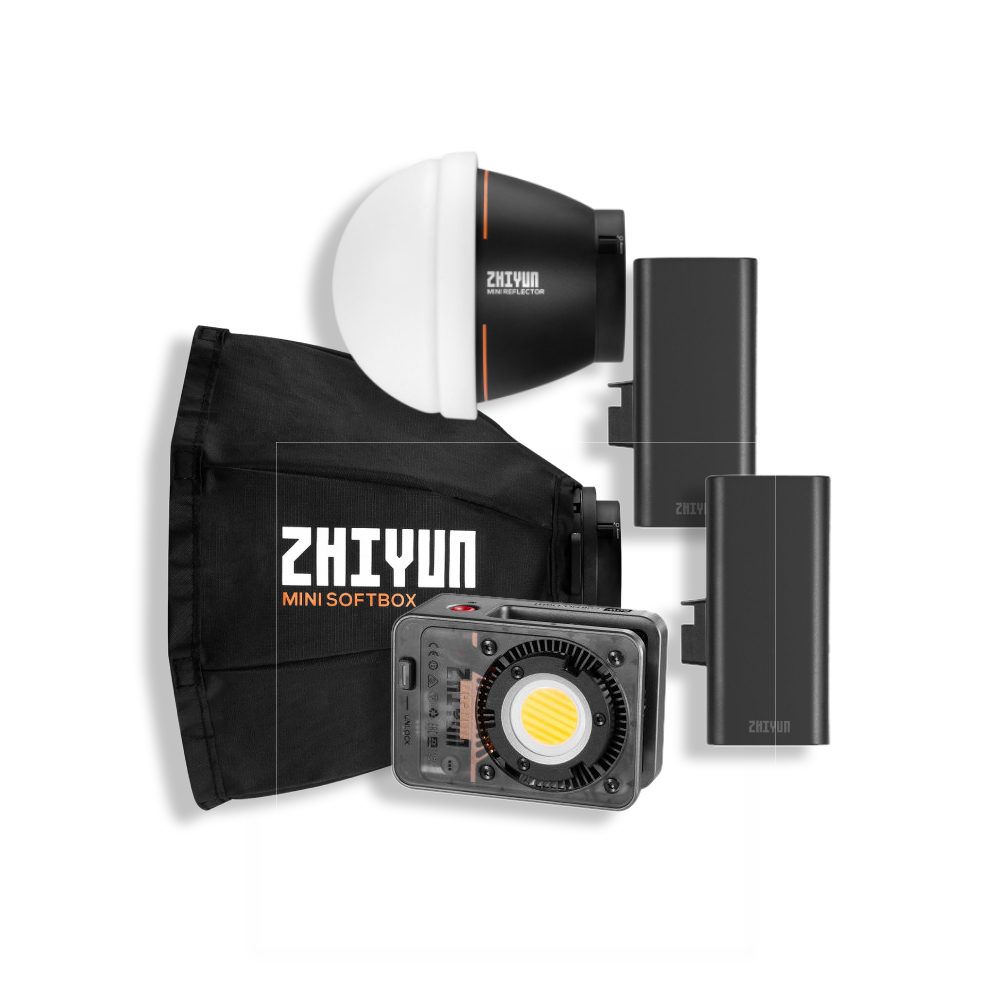 Zhiyun Molus X60 Bi-Color COB Monolight Pro Combo - Grijs - 6970194088587