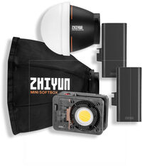 Zhiyun Zhiyun Molus X60 Bi-Color COB Monolight Pro Combo Grijs