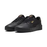 PUMA Carina 3.0 Animal Flair Sneaker voor dames, Zwart Goud, 41 EU