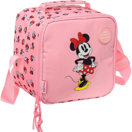 Safta Thermische Snacktas Minnie Mouse Beach Roze 20 x 20 x 15 cm