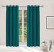 Linder BohoChic Gordijnen met Ringen - 140x240cm - Calypso Teal