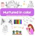 Nurtured in Color: Mindful coloring and positive affirmations