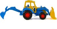 Cavallino Tractor met Voorlader Blauw