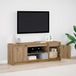 Prolenta Maison Exclusive - TV-meubels: 139,5 x 34 x 50 cm, bruin, houtvezel