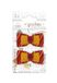 HARRY POTTER - Set van 2 clic clacs haarclips met knopen - haarsieraden - ornament - eenvoudig kapsel - alle haartypes - GRYFFONDOR - Hogwarts