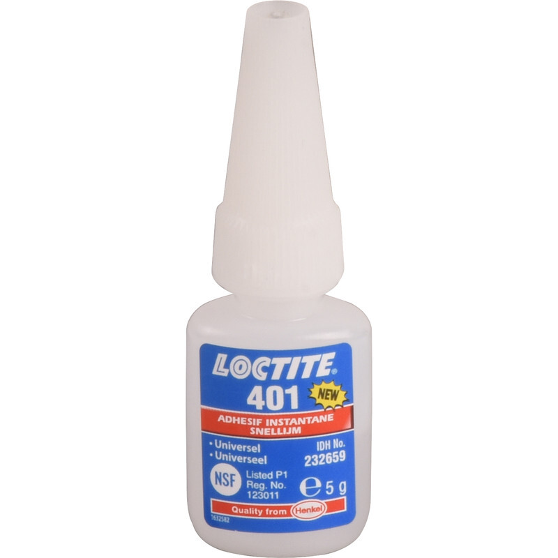 Loctite snellijm 401-5gr tube cyanoacrylaat 31778