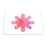 Bonamaison, Rechthoek Pop Art Digital bedrukte muismat, antislip onderkant, voor kantoor en thuis, grootte: 22x18 cm