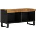 Meuble TV 85x33x43,5 cm bois de manguier massif